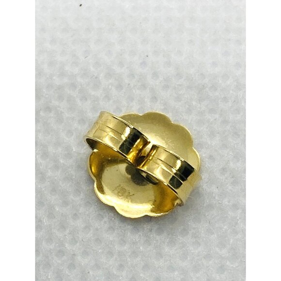 David Yurman 18K Yellow White Gold Diamond 47mm Crossover Hoop Earrings - Picture 14 of 14